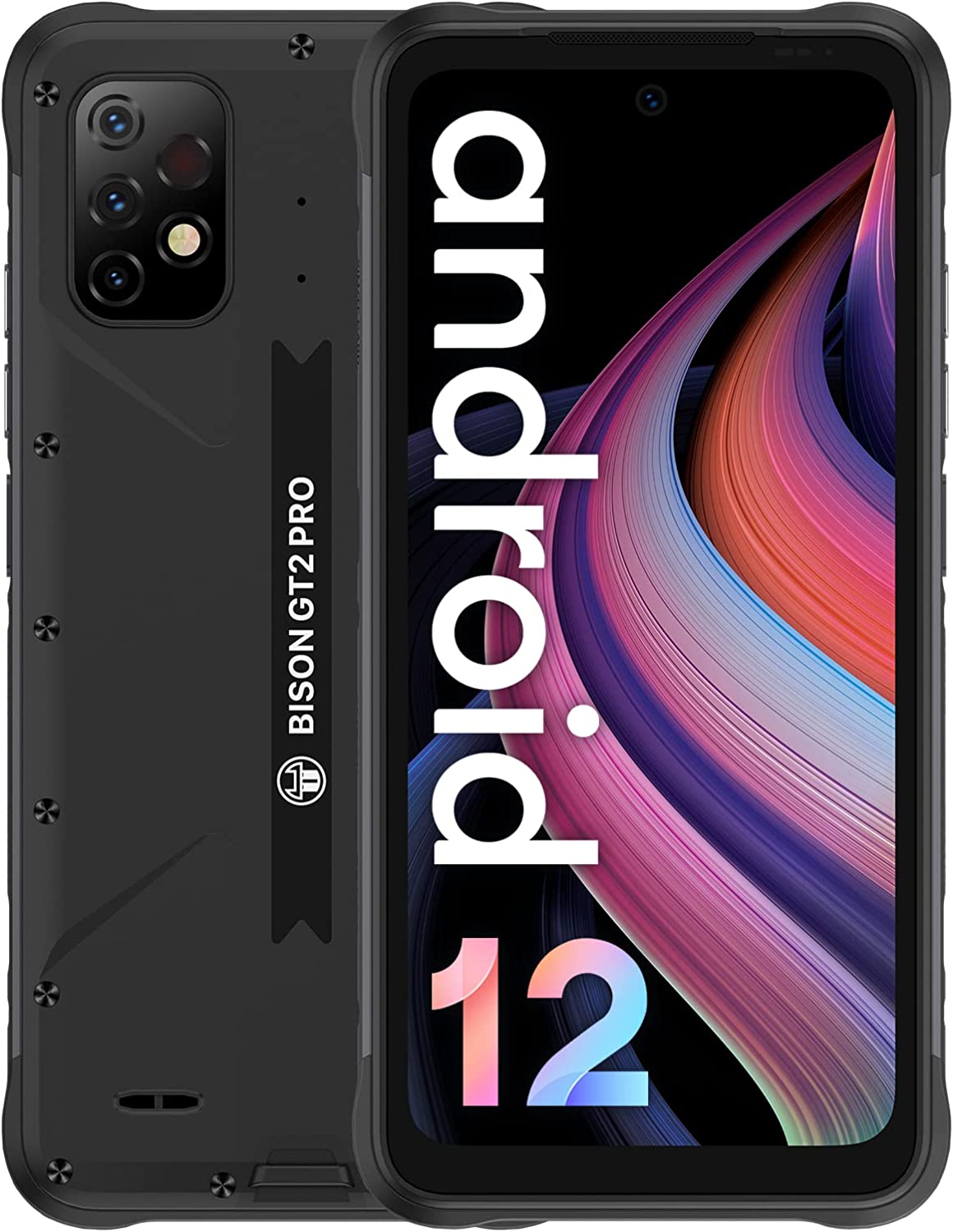 UMIDIGI Bison GT2 PRO Unlocked Rugged Smartphones,8GB+256GB Android 12 IP68/IP69K Waterproof Helio G95 64MP AI Triple Camera 6.5