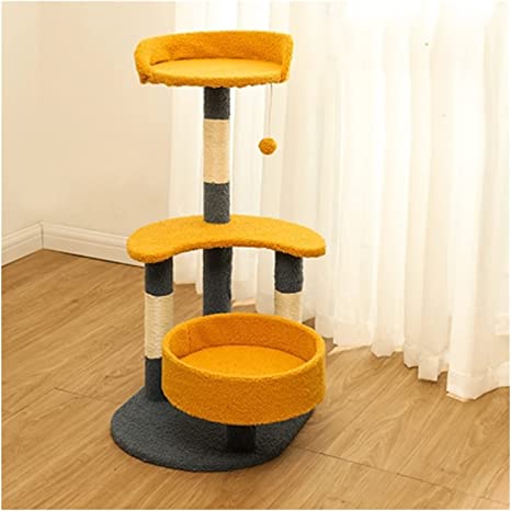 IULJH Pet Climbing Frame Multi-function Cat Climbing Shelf Cat Scratching Board Funny Cat Supplies