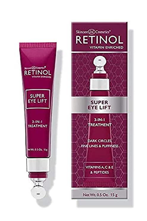 Retinol Super Eye Lift - A luxurious 3-in-1 treatment fights the look of dark circles, wrinkles, and puffy eyes