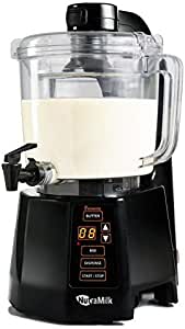 NutraMilk Nut Processor Machine, Nut Milk Maker Machine and Nut Butter Food Processor, Makes Non Dairy, Vegan, Plant Based, Alternative Milk Drinks, Shakes, Smoothies and Homemade Peanut, Almond and Seed Butters