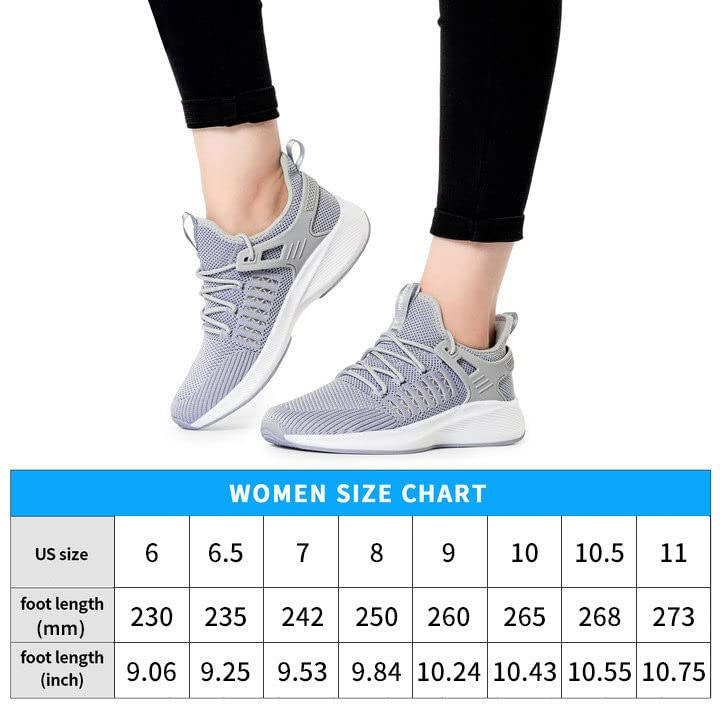 SDolphin Running Shoes Women Sneakers - Tennis Workout Walking Gym Lightweight Athletic Comfortable Casual Memory Foam Fashion Shoes